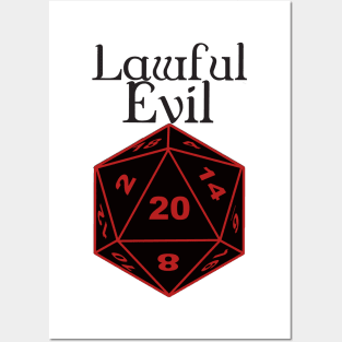 Lawful Evil Alignment Posters and Art